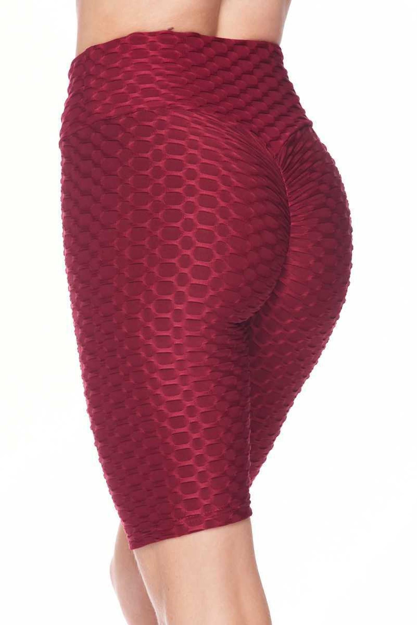 Scrunch Butt High Waisted Sport Biker Shorts