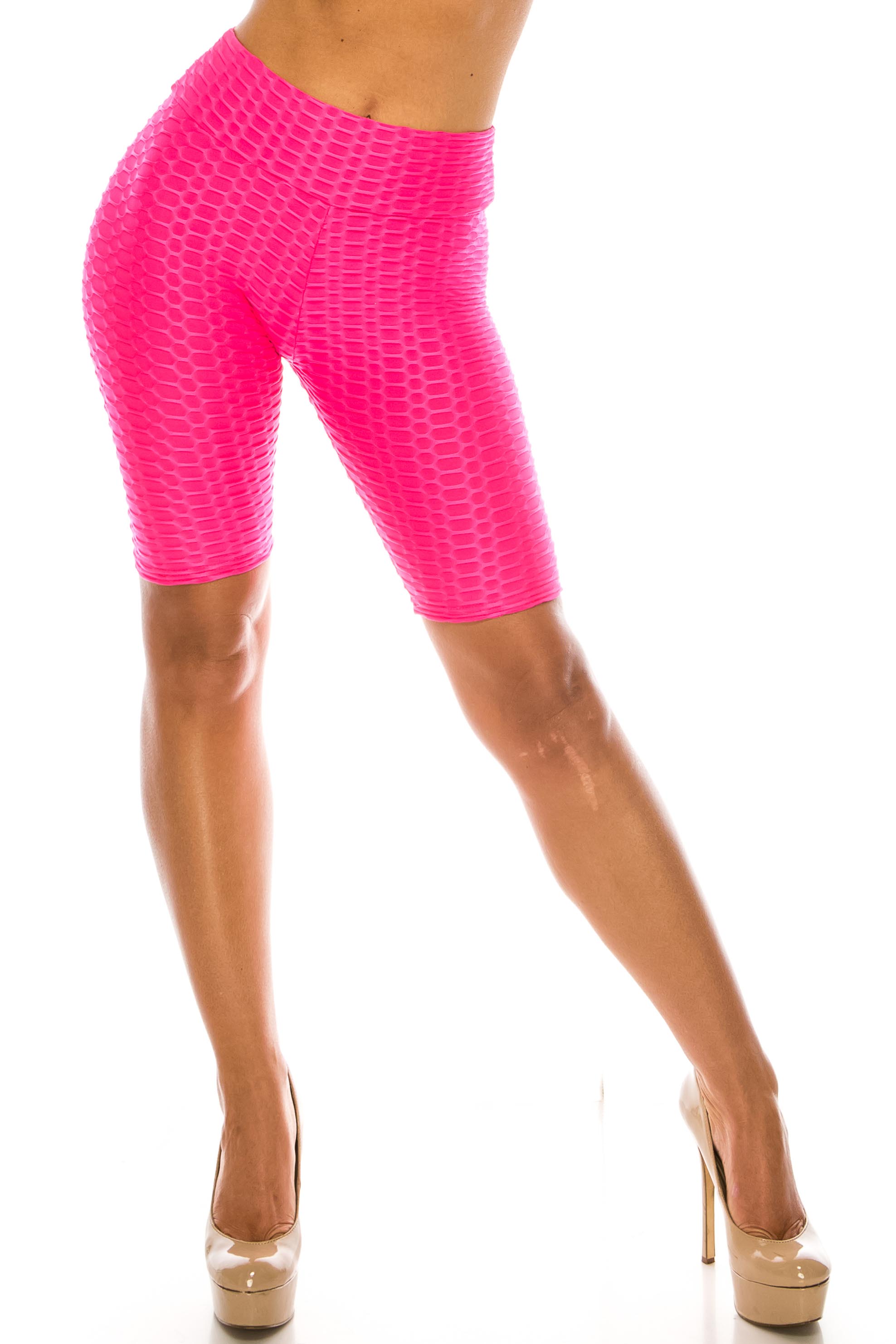 Scrunch Butt High Waisted Sport Biker Shorts