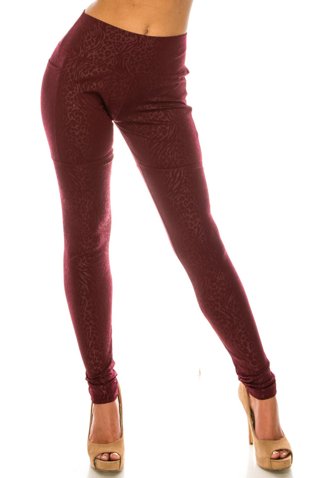 High Waisted Casual Leopard Sport Leggings