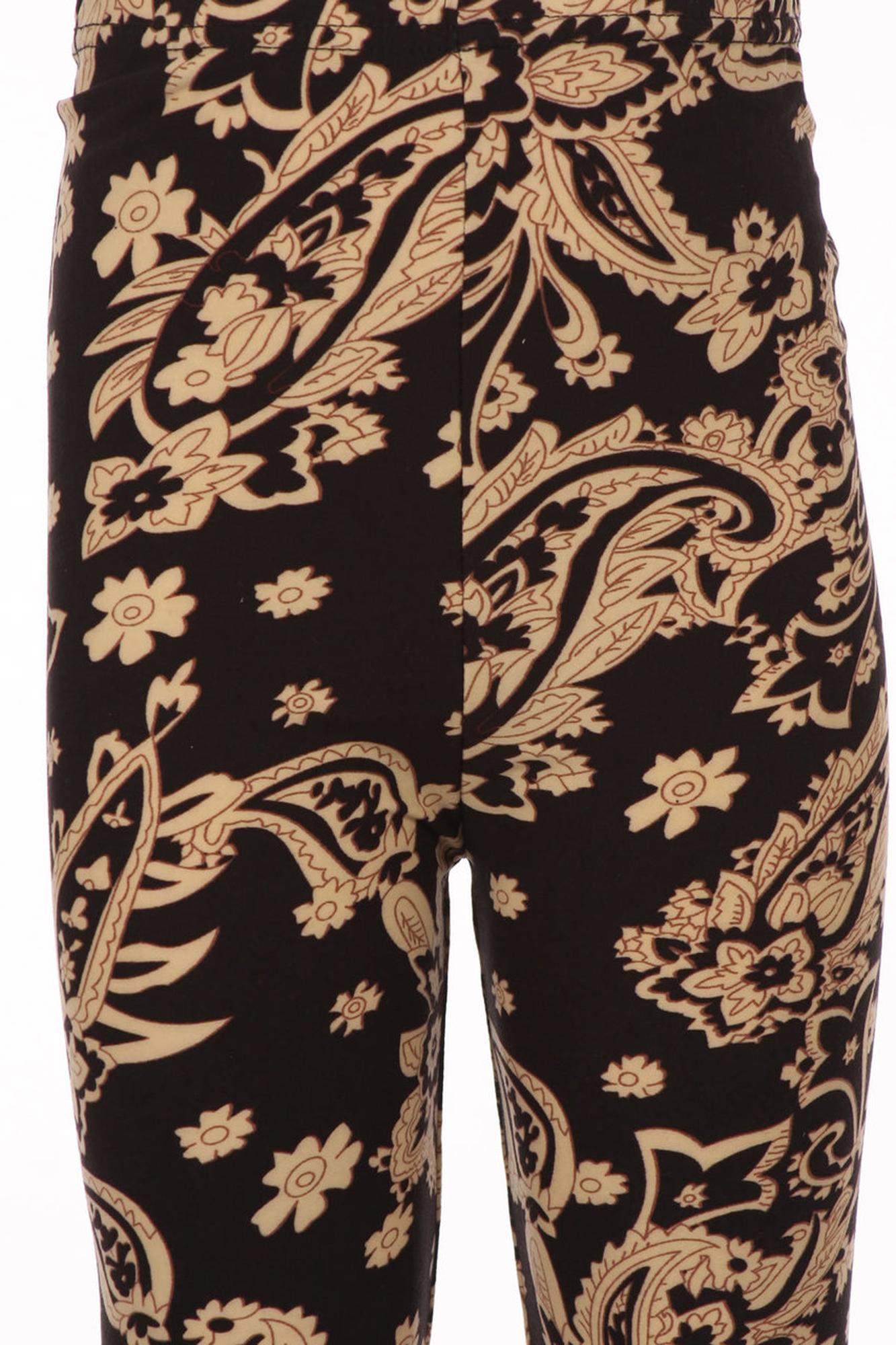 Sandstone Paisley Kids Buttery Smooth Leggings