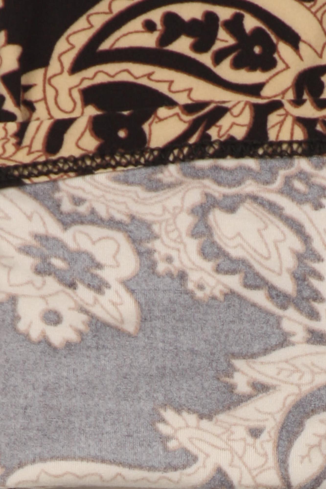 Sandstone Paisley Kids Buttery Smooth Leggings