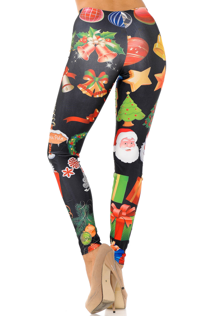 Everything Christmas Leggings - Plus Size - 1XL 2XL 3XL