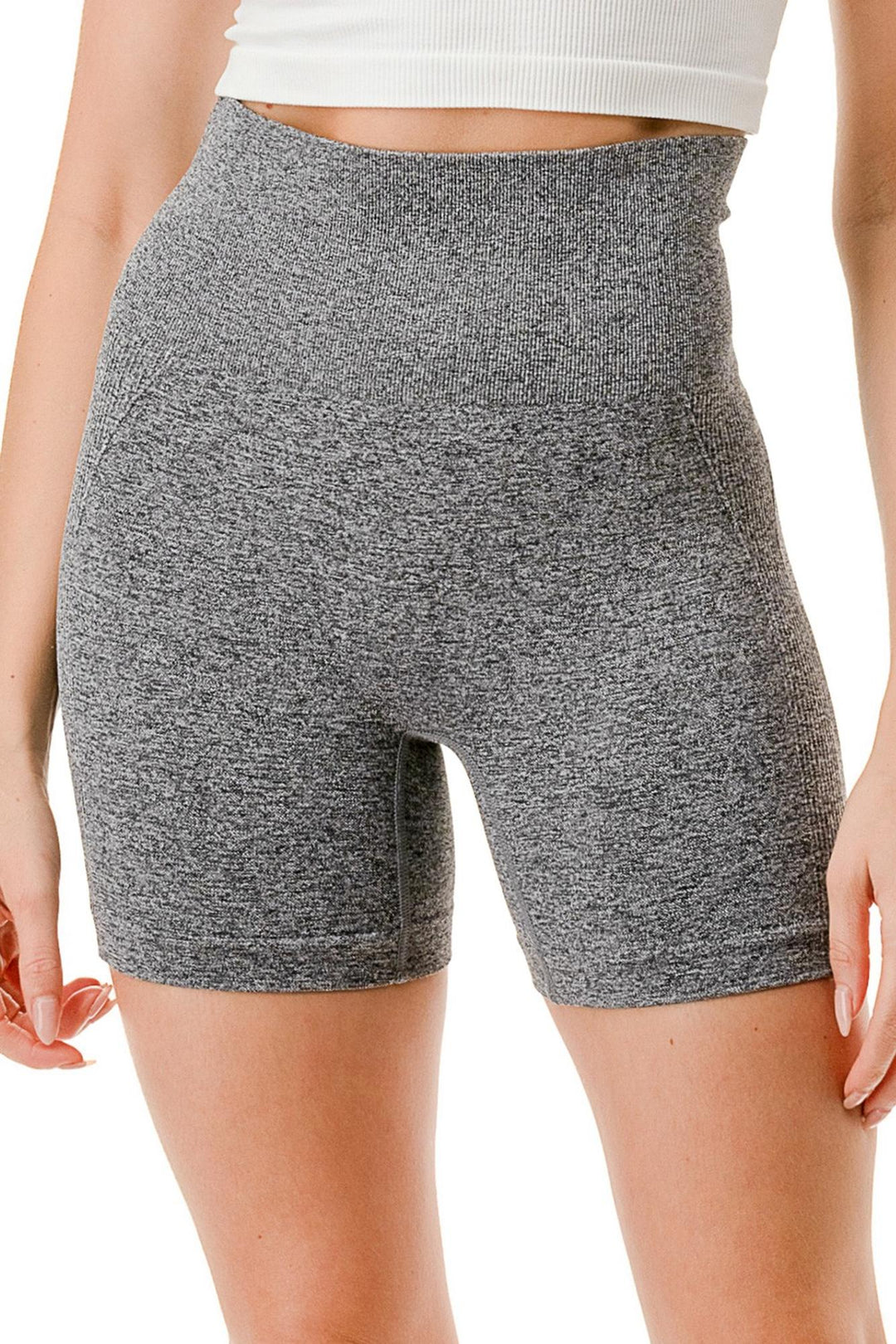 Nylon Spandex Firm Butt Lift Shorts - Plus Size