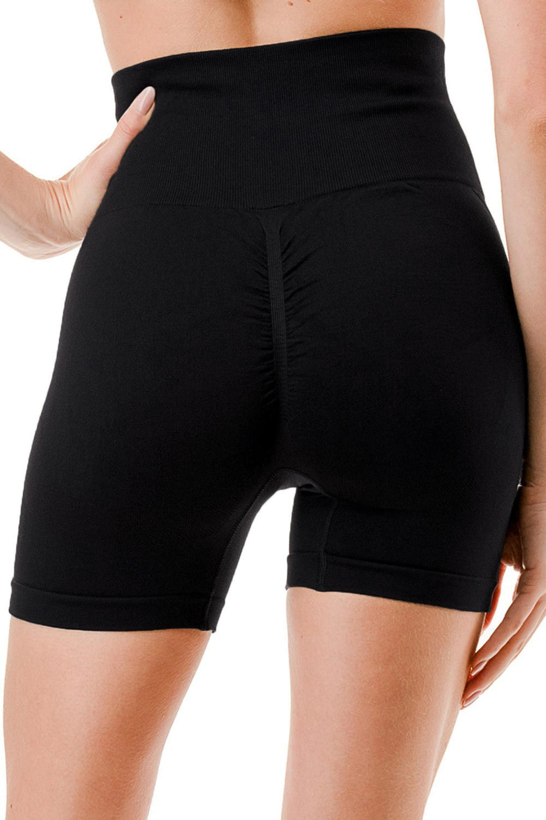 Nylon Spandex Firm Butt Lift Shorts - Plus Size