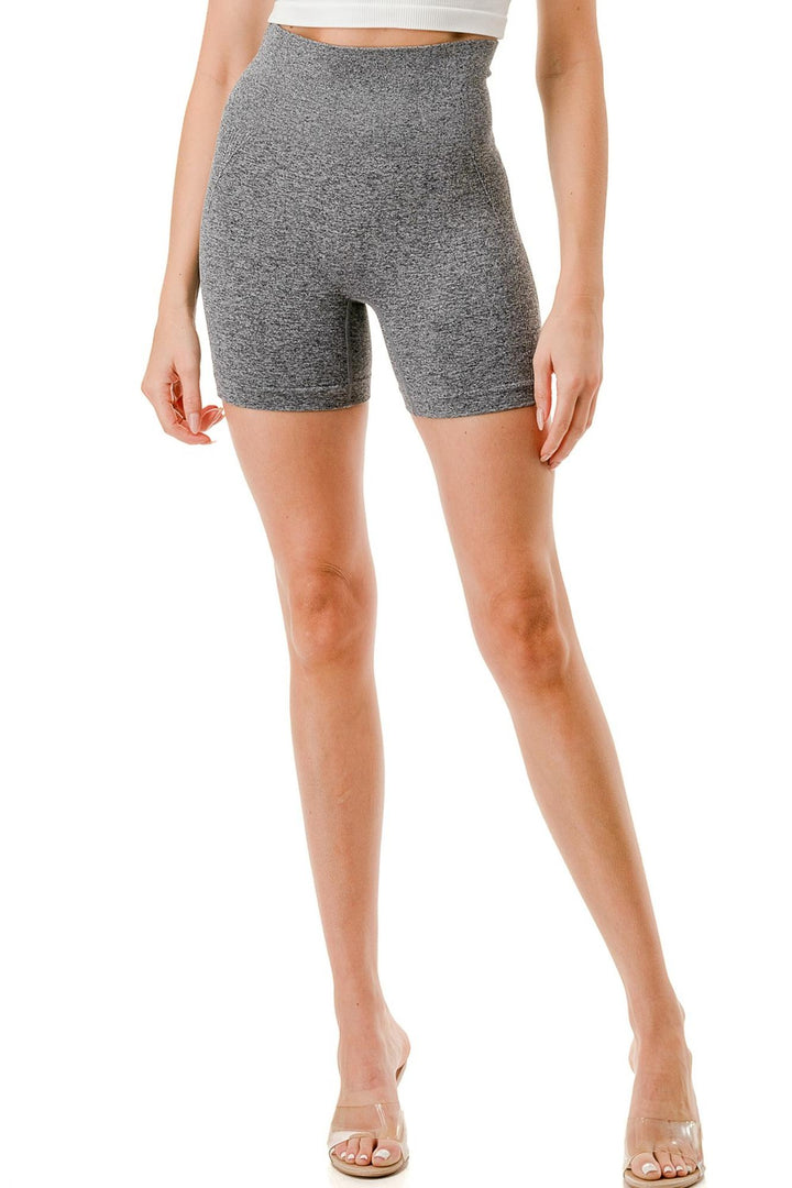 Nylon Spandex Firm Butt Lift Shorts - Plus Size