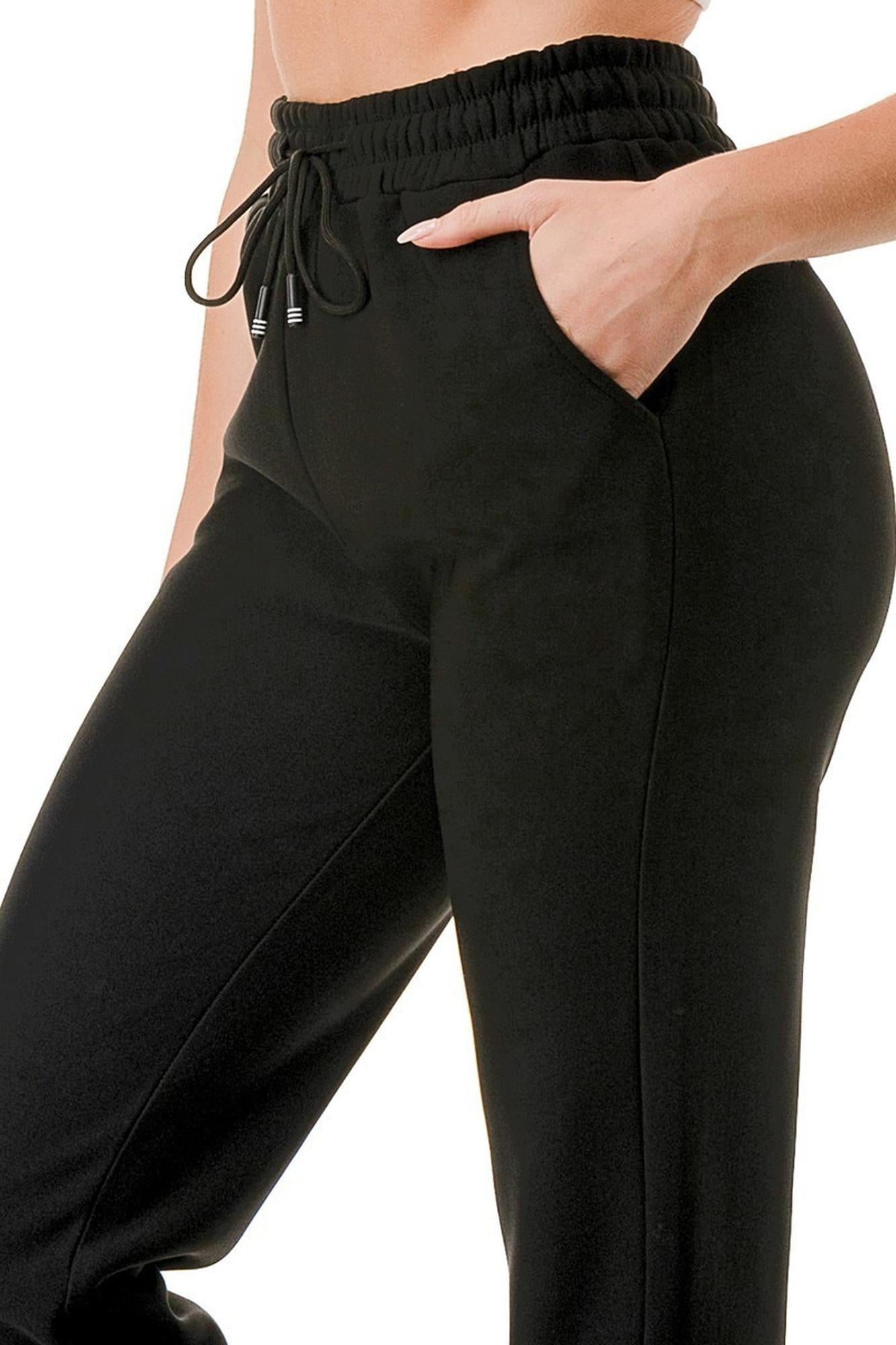 Comfy Warm Fleece Lined Jogger with Drawstring