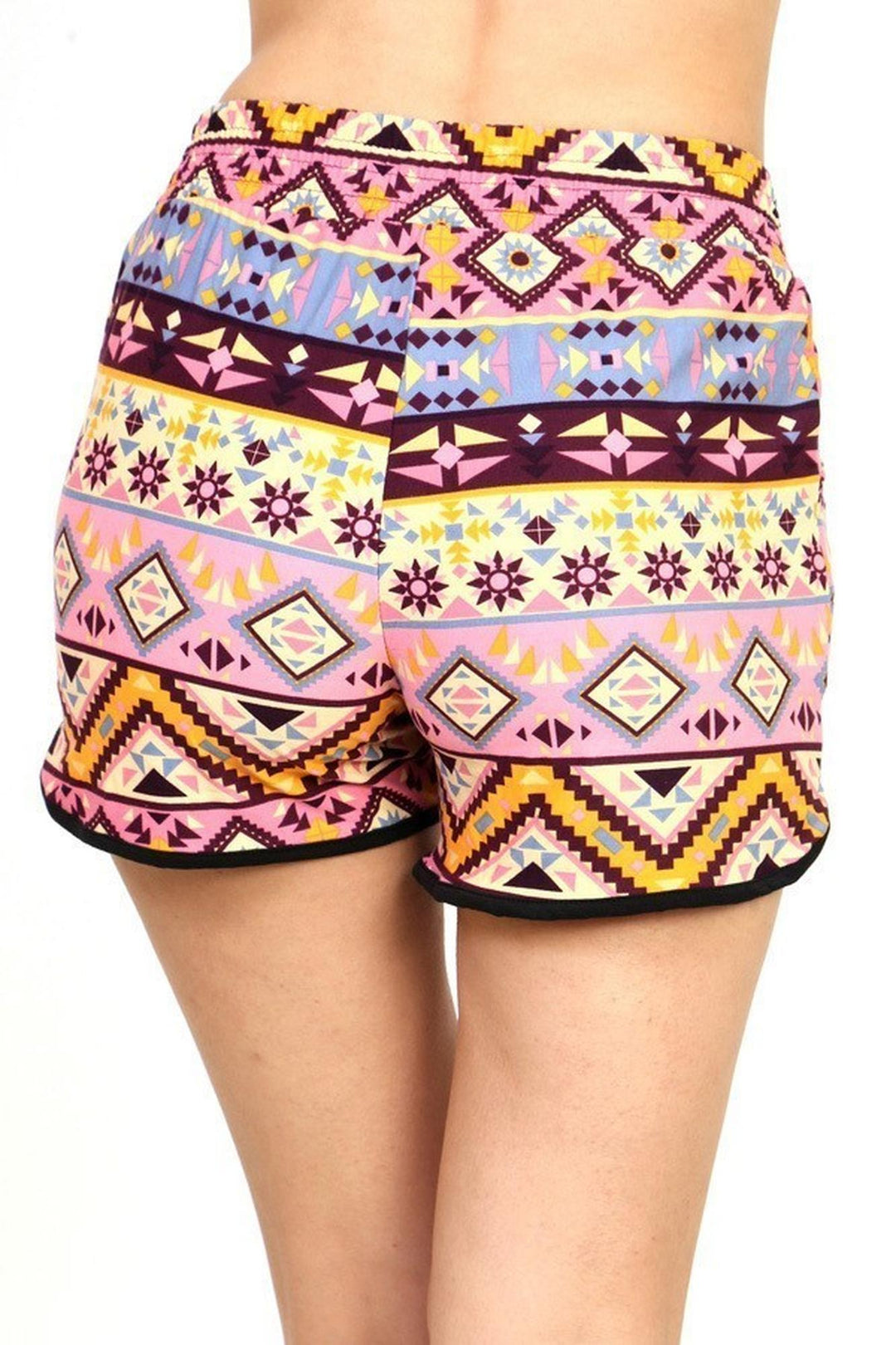 Buttery Smooth Pink Desert Tribal Dolphin Shorts