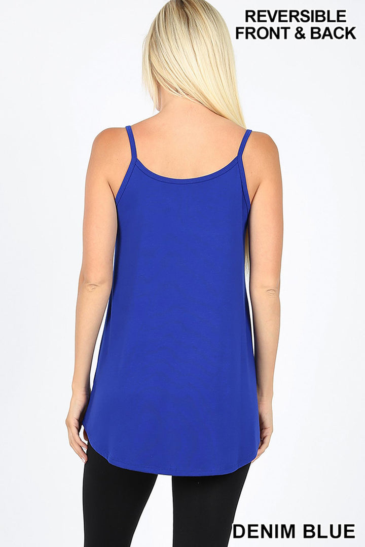 Reversible Spaghetti Strap Rayon Camisole