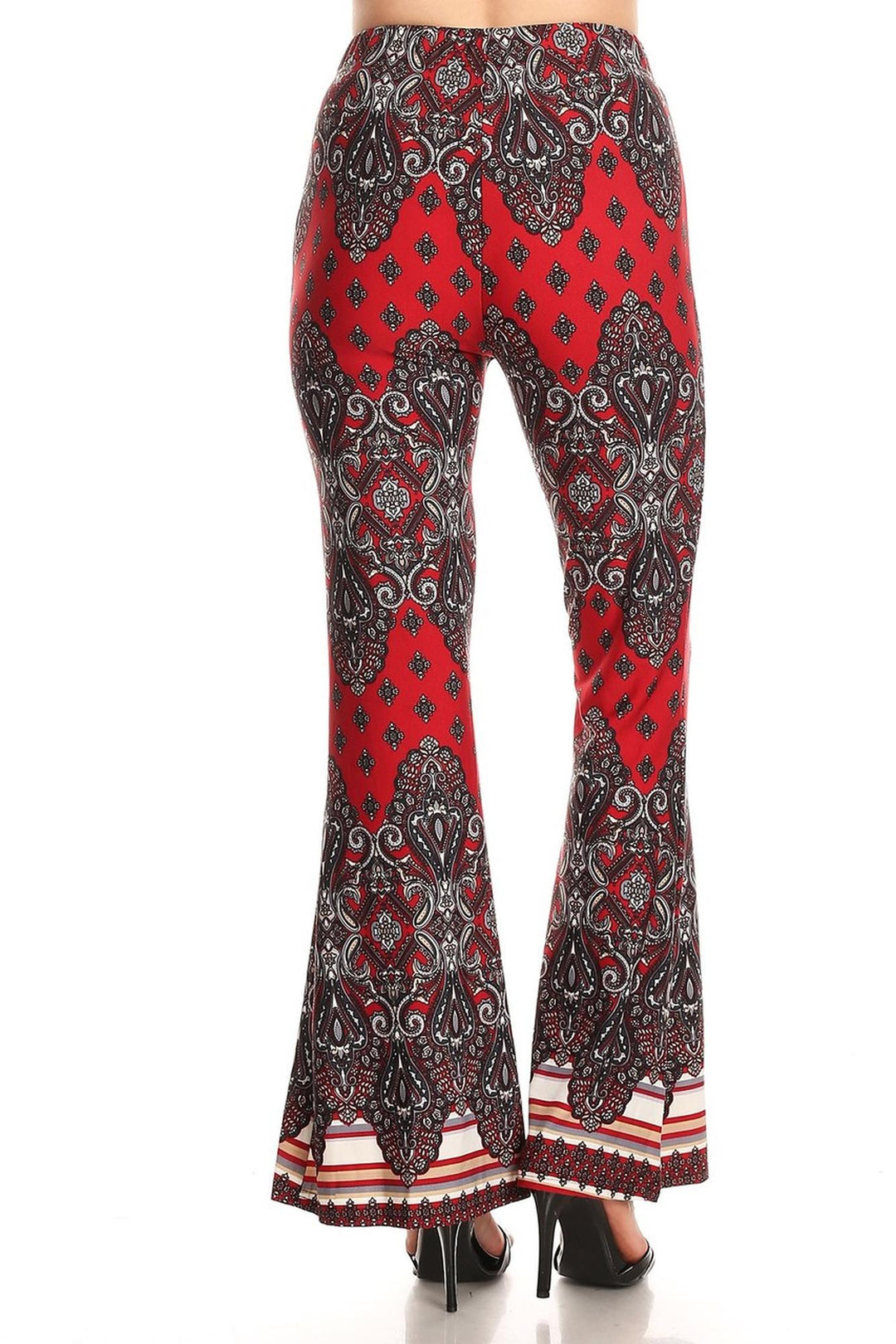 Imperial Chevron Bell Bottom Leggings