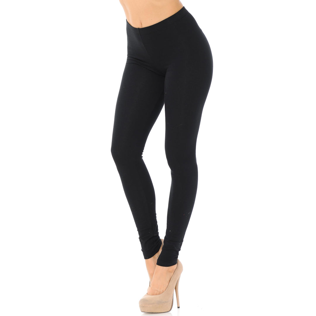USA Full Length Basic Cotton Leggings