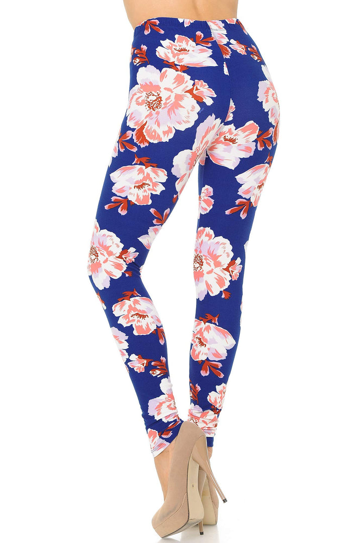 World of Leggings Originals Buttery Soft Floral Animal Tribal Leggings - Plus Size
