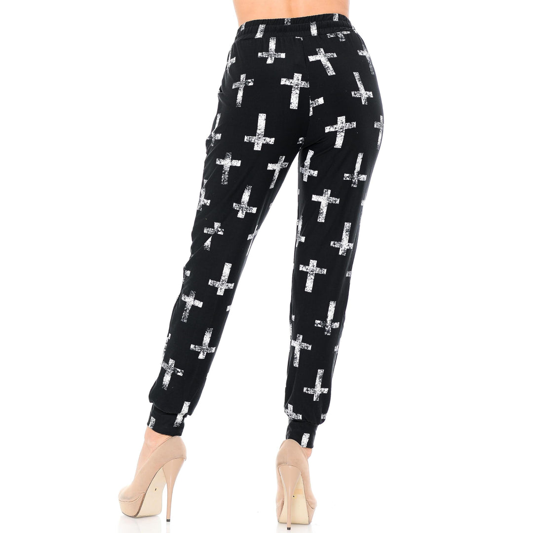 Buttery Smooth Faded Cross Joggers