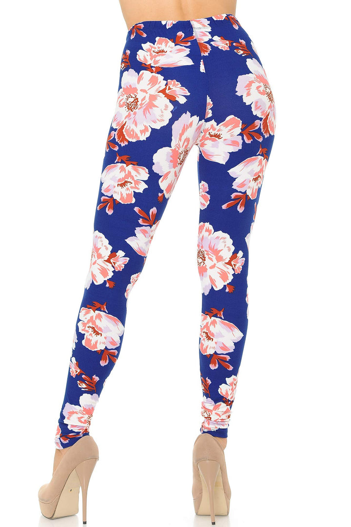 World of Leggings Originals Buttery Soft Floral Animal Tribal Leggings - Plus Size