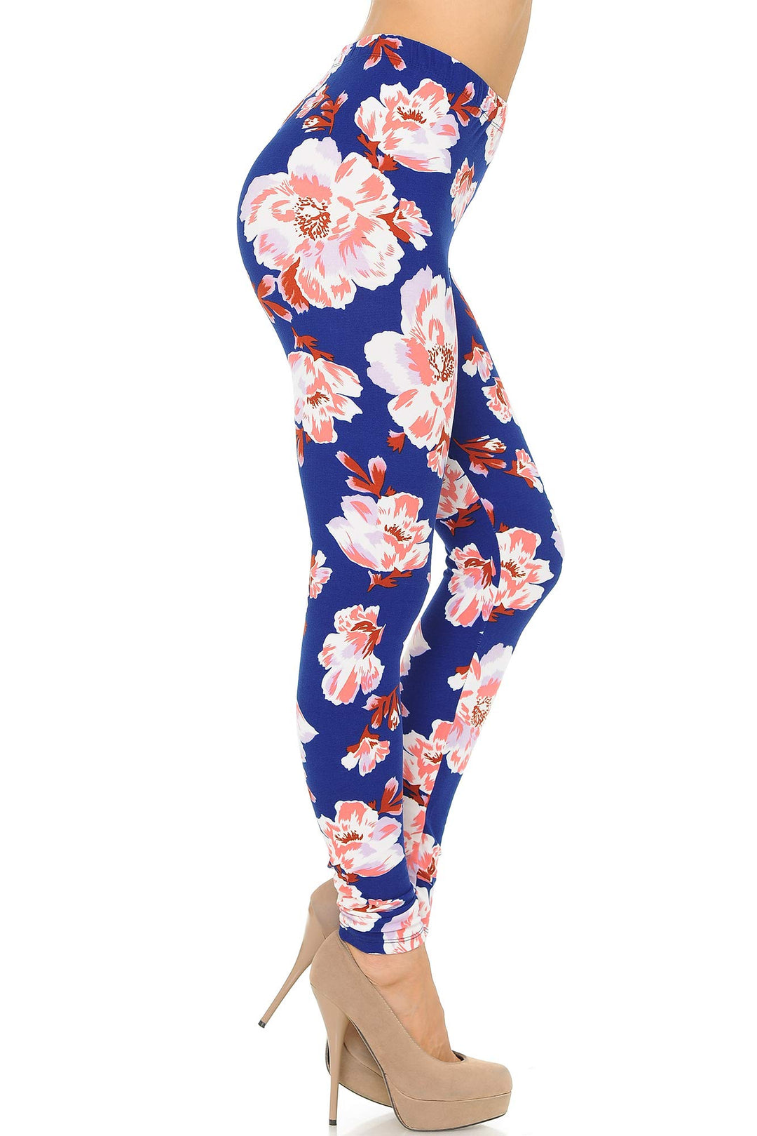 World of Leggings Originals Buttery Soft Floral Animal Tribal Leggings - Plus Size