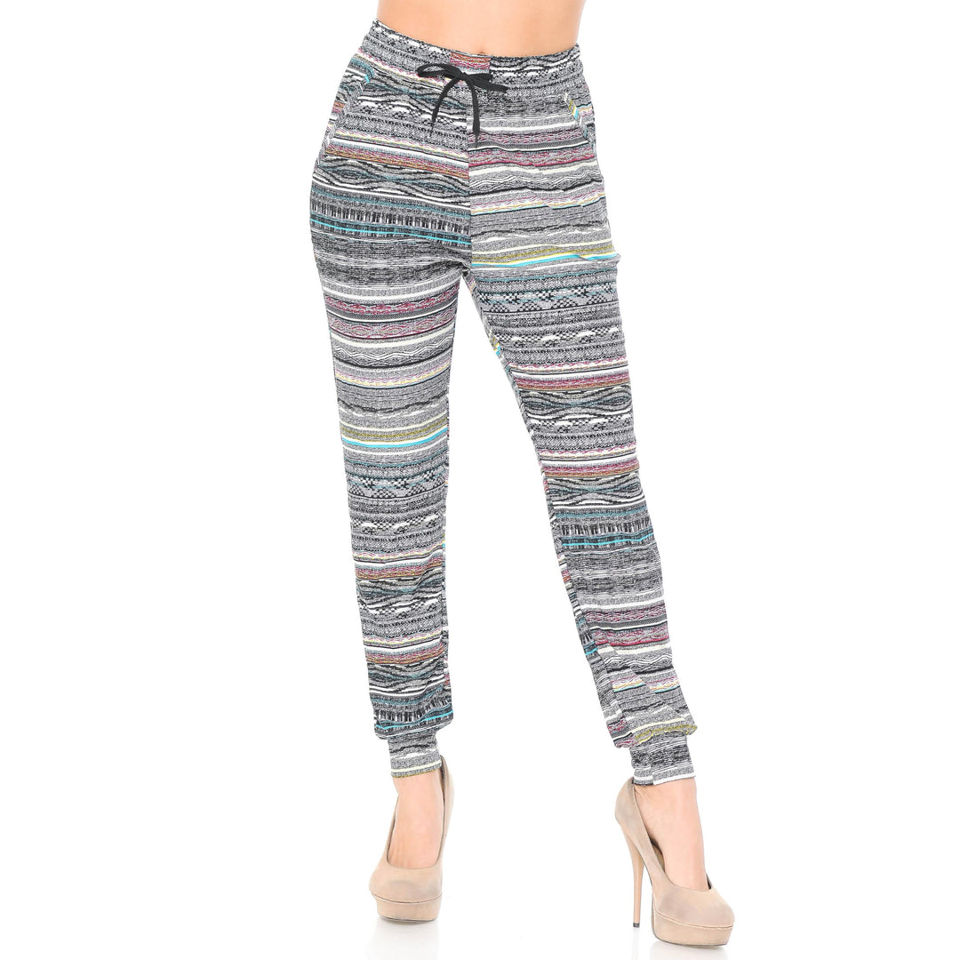 Buttery Smooth Tribal Cascade Joggers
