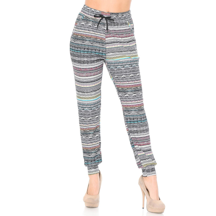 Buttery Smooth Tribal Cascade Joggers
