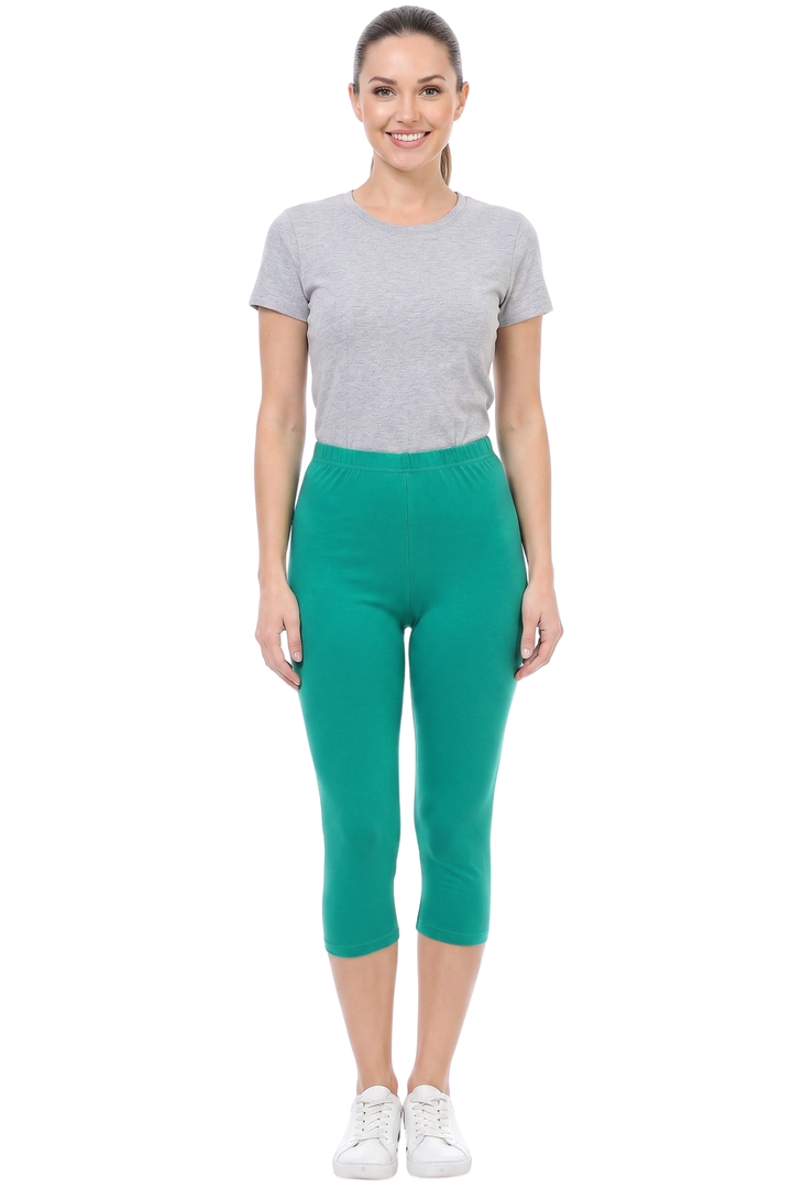 Buttery Smooth Basic Solid Capris - New Mix
