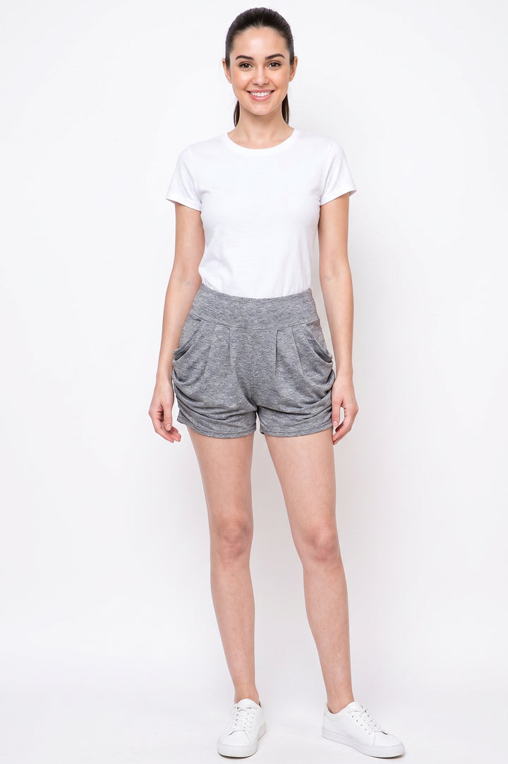 Buttery Smooth Solid Basic Harem Shorts