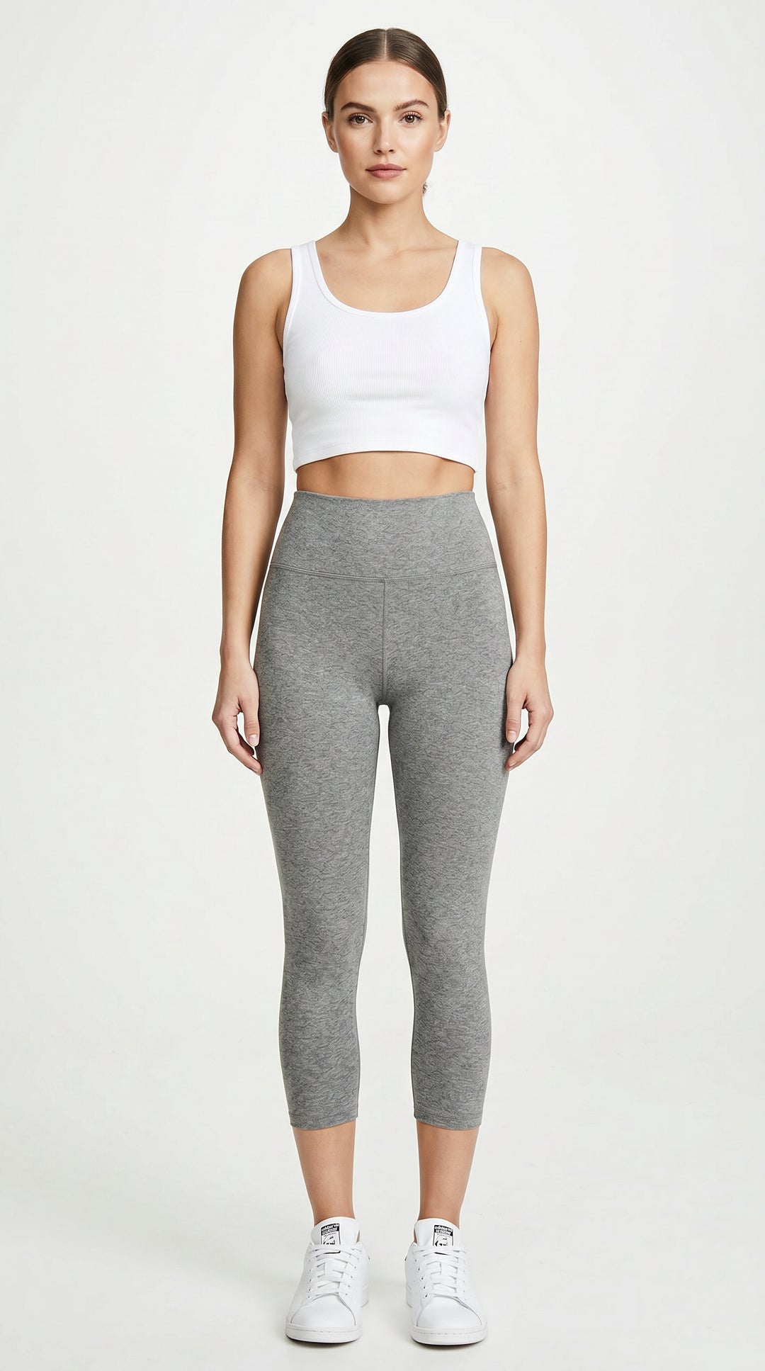 Buttery Smooth Basic Solid High Waisted Capris - 3 Inch Waist - New Mix