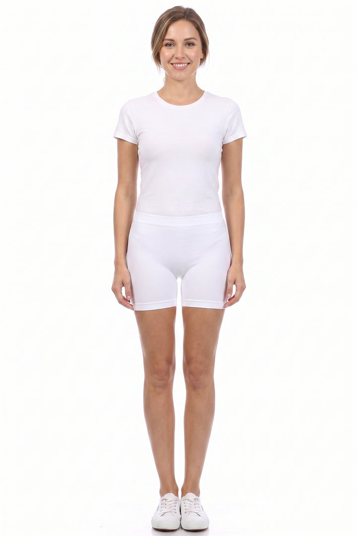 4 Inch One Size Nylon Spandex Boy Shorts