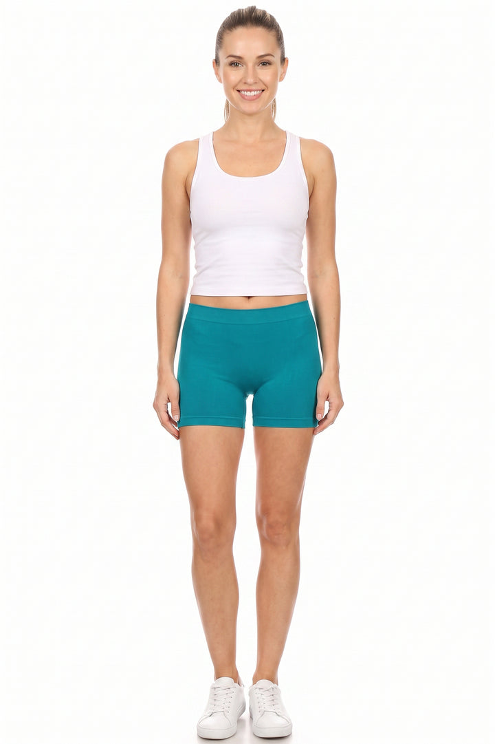 4 Inch One Size Nylon Spandex Boy Shorts
