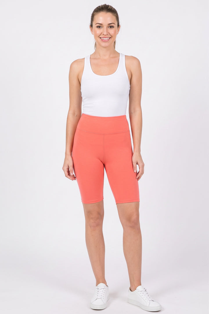 Buttery Smooth Basic Solid Biker Shorts