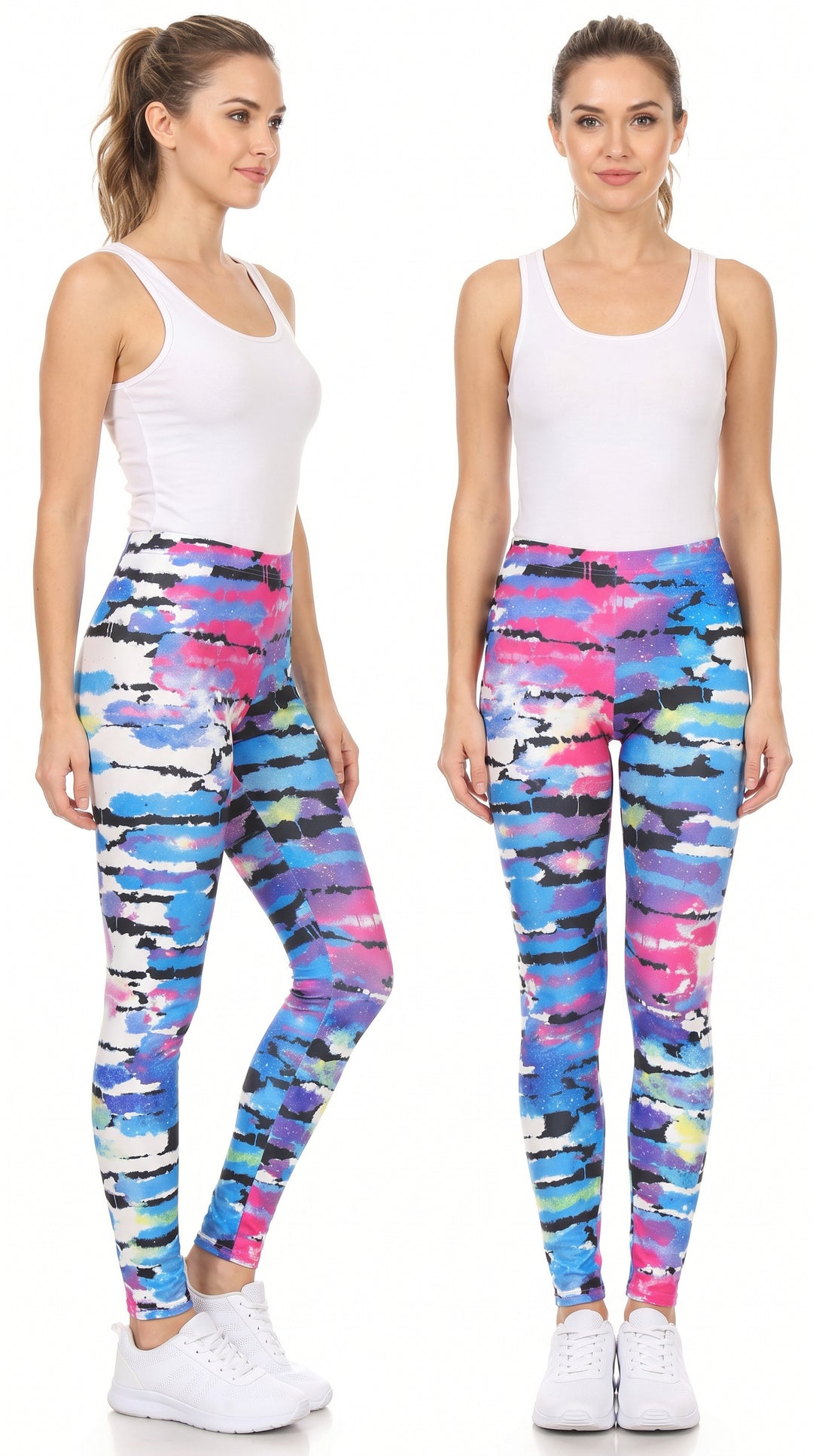 Premium Graphic Print Morning Day Dream Abstract Leggings