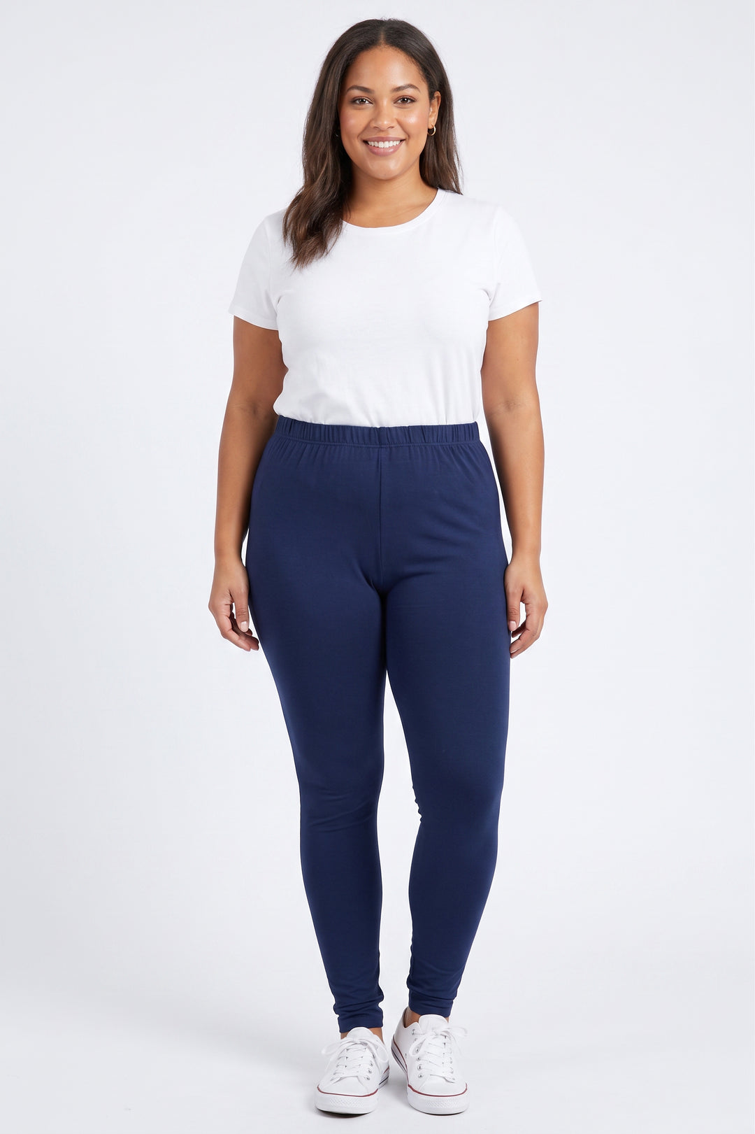 Buttery Smooth Basic Solid Leggings - Extra Plus Size - 3XL 4XL 5XL