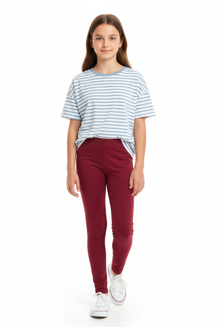 Buttery Smooth Solid Basic Kids Leggings