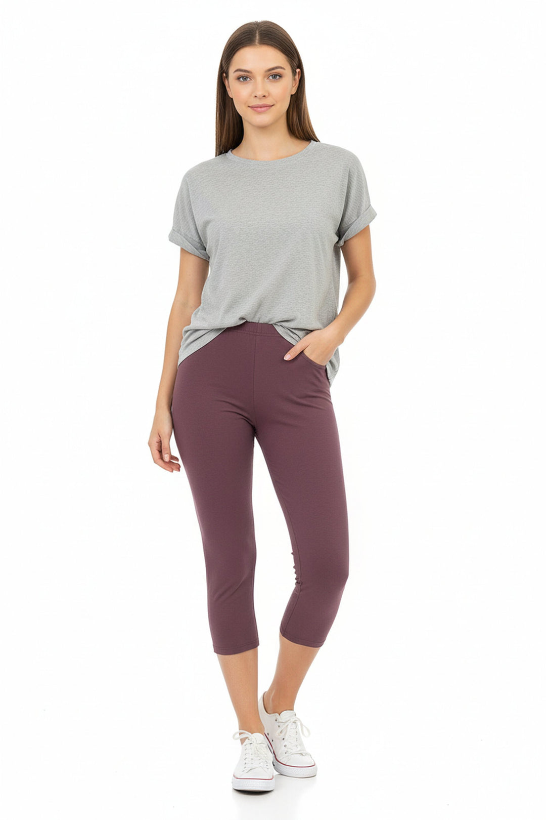 Buttery Smooth Basic Solid Capris - New Mix