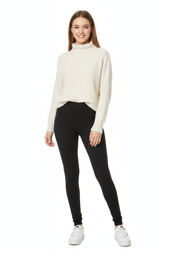 Buttery Smooth Basic Solid High Waisted Leggings - Plus Size - 5 Inch Waist - 1XL 2XL 3XL - New Mix