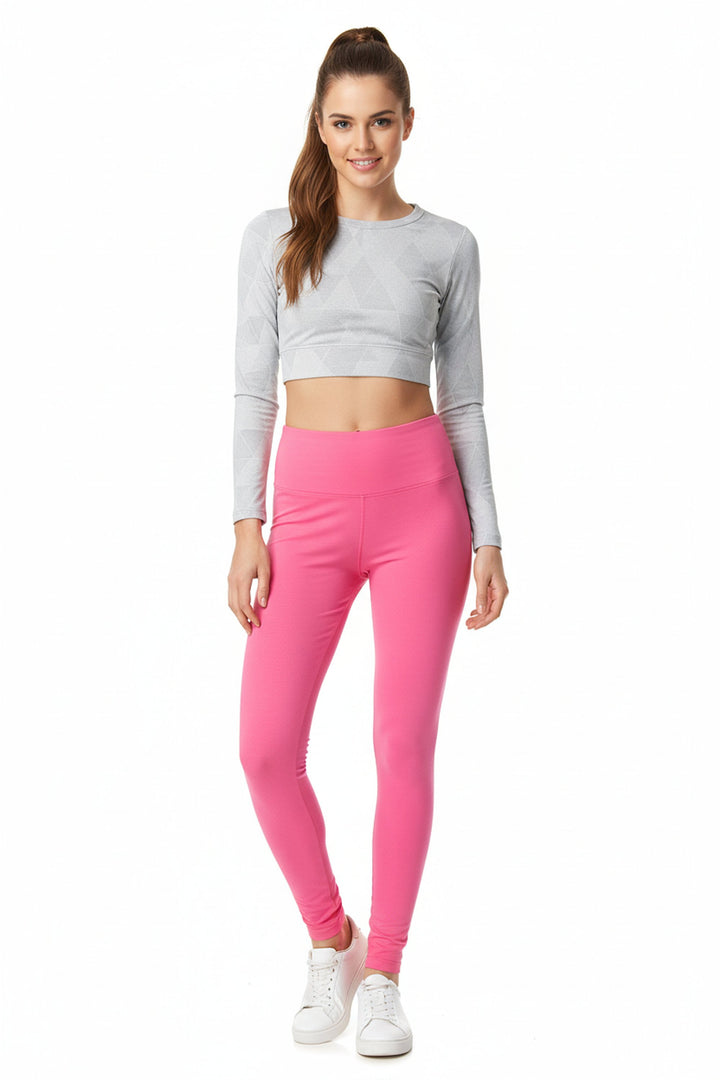 Buttery Smooth Basic Solid High Waisted Leggings - Plus Size - 5 Inch Waist - 1XL 2XL 3XL - New Mix