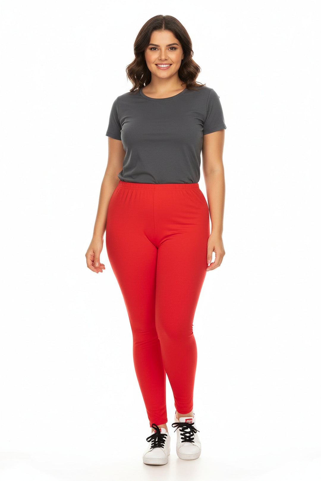 Buttery Smooth Basic Solid Leggings - Extra Plus Size - 3XL 4XL 5XL