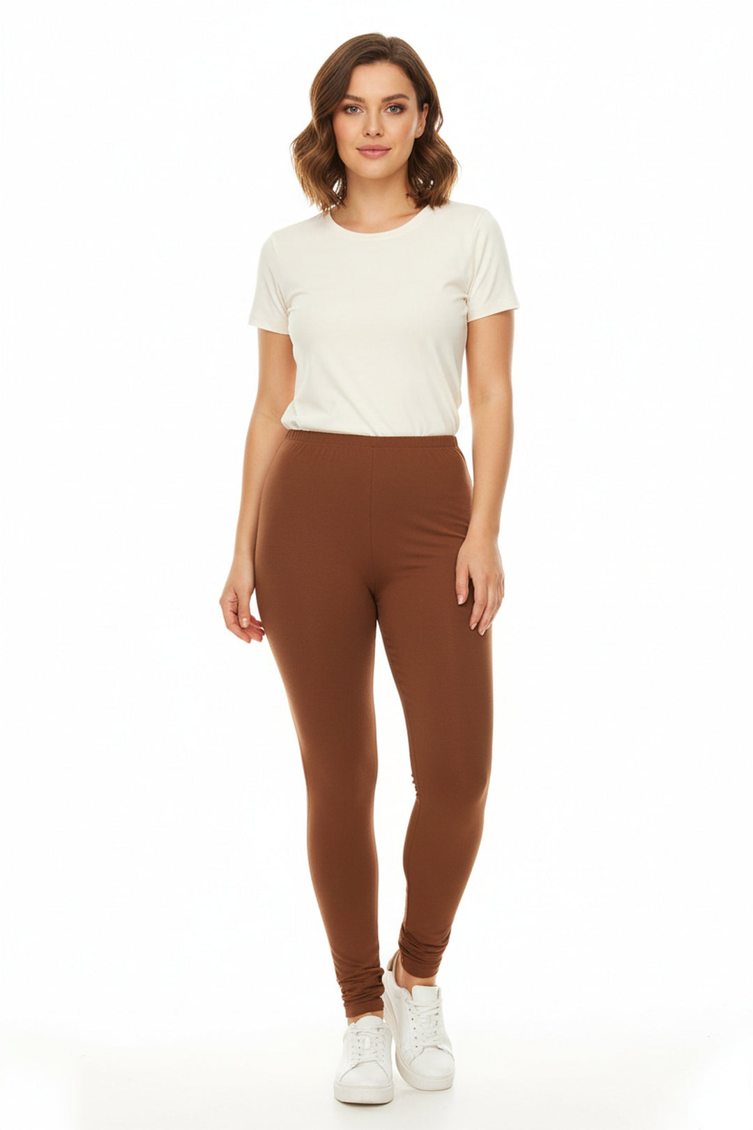 Buttery Smooth Basic Solid Leggings - Extra Plus Size - 3XL 4XL 5XL