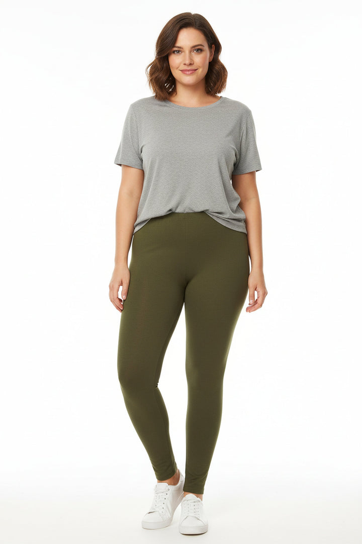 Buttery Smooth Basic Solid Leggings - Extra Plus Size - 3XL 4XL 5XL