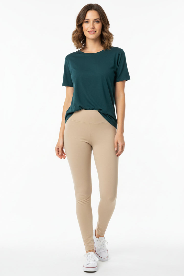 Buttery Smooth Basic Solid High Waisted Leggings - Plus Size - 3 Inch Waist - 1XL 2XL 3XL