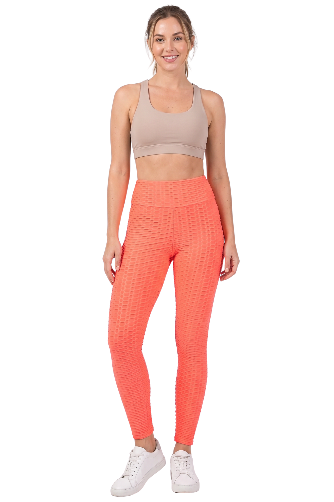 Scrunch Butt High Waisted Leggings - Plus Size - 1XL 2XL 3XL