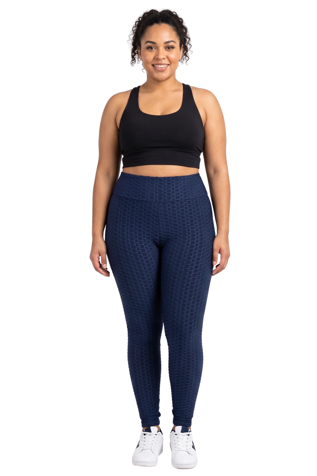 Scrunch Butt Textured High Waisted Leggings - Tiktok Leggings